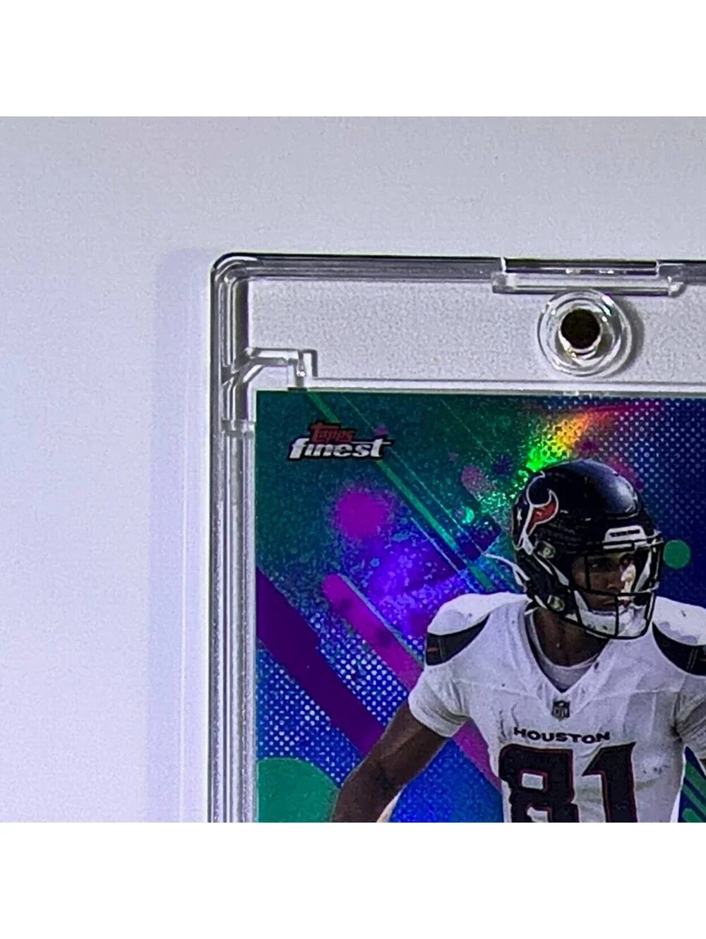 Jayden Higgins Rookie 2025 Topps Finest NFL #26 Card Houston Texans 065/200